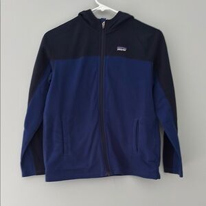 Patagonia Navy and Black Fleece Jacket